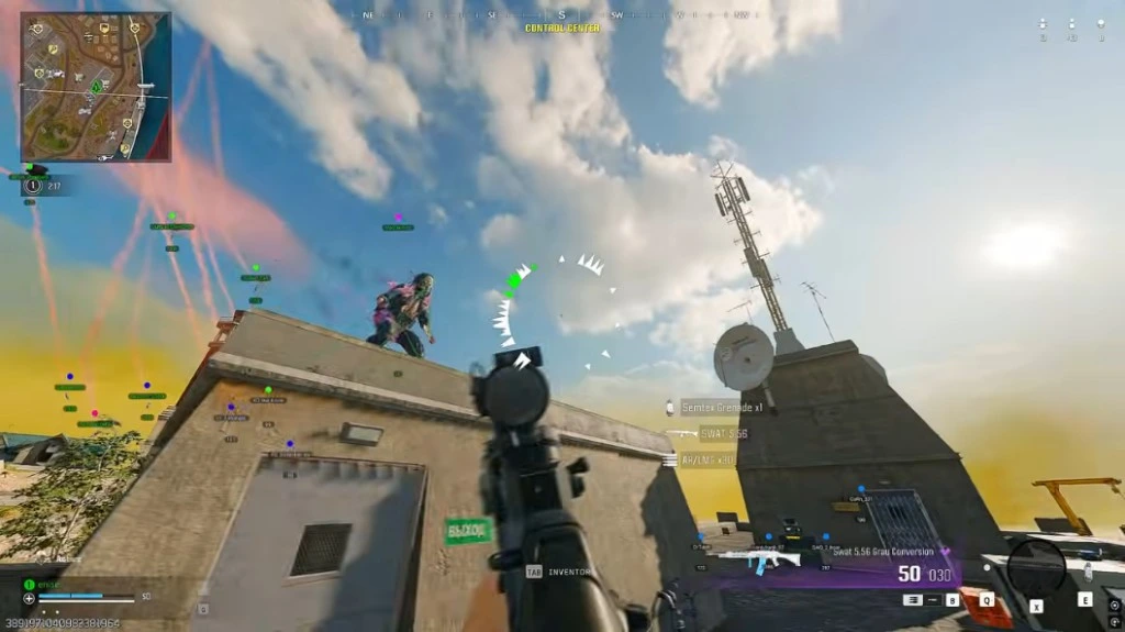 Warzone Cheats forum guide — esp wallhack guide gameplay screenshot